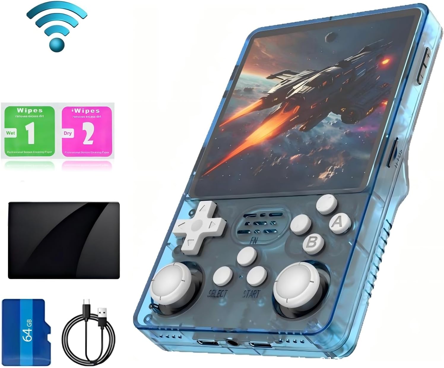 Amazon.com: Ugonetend r36plus Handheld Retro Game Console 4.0-inch IPS ...