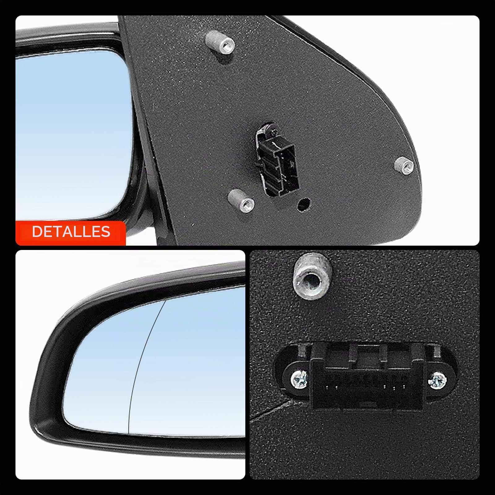 Frankberg Espejo exterior eléctrico izquierdo 6207118 | Calentado; Compatible con: Astra H A04, Caravana clásica Astra A04, Caravana Astra H A04, Astra H Berlina A04