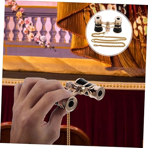 Miniatura 7 de UKCOCO 1 Unidades Telescopio Telescopio Gafas Binoculares Portátiles Viaje Compactos Binoculares Viaje Binoculares Binoculares con Cadena