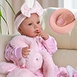 Reborn Baby Dolls - 20-inch Cute Soft Vinyl Realistic Baby Doll Real Life Baby Dolls with Complete Accessories Perfect for Cuddling, Playtime, and Gift Giving
