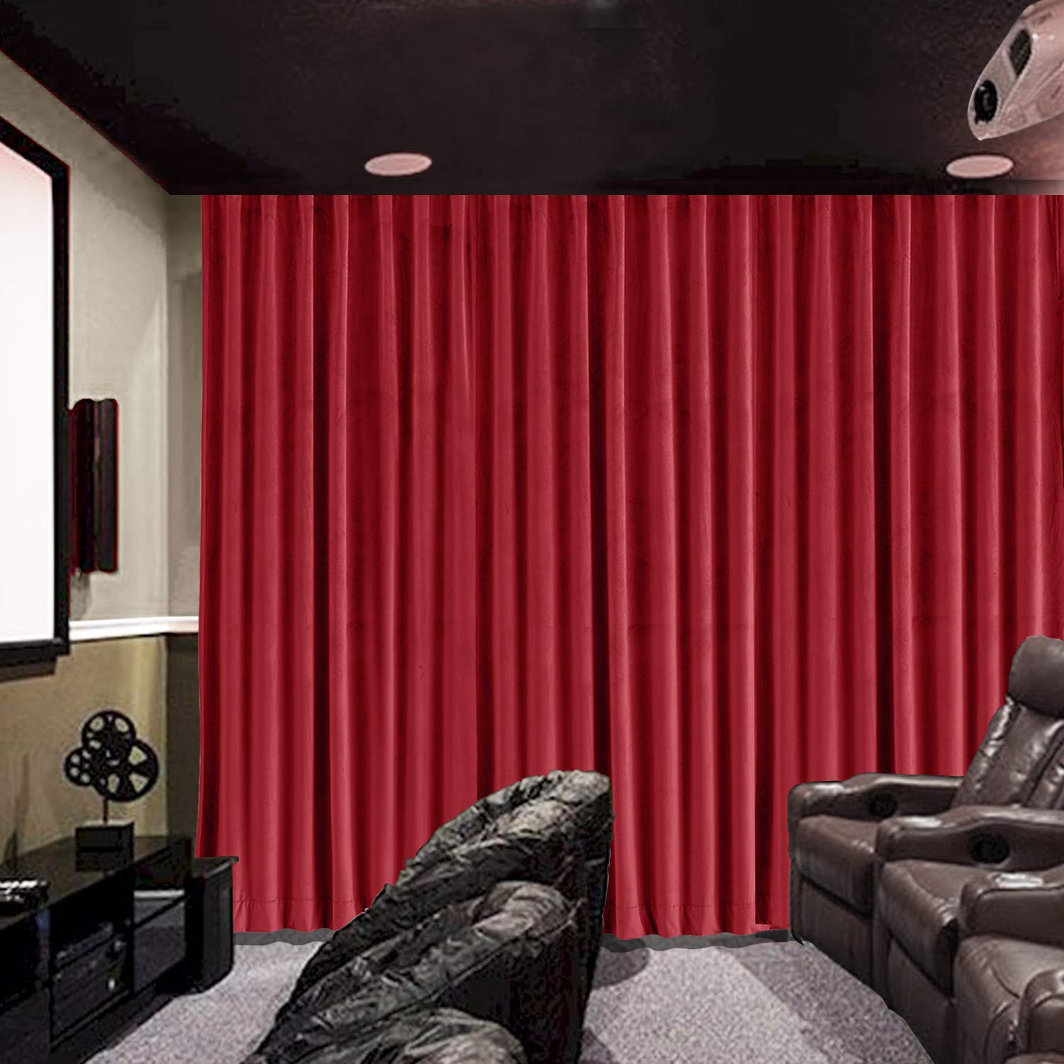 Raspberry Velvet Curtains Curtains & Drapes
