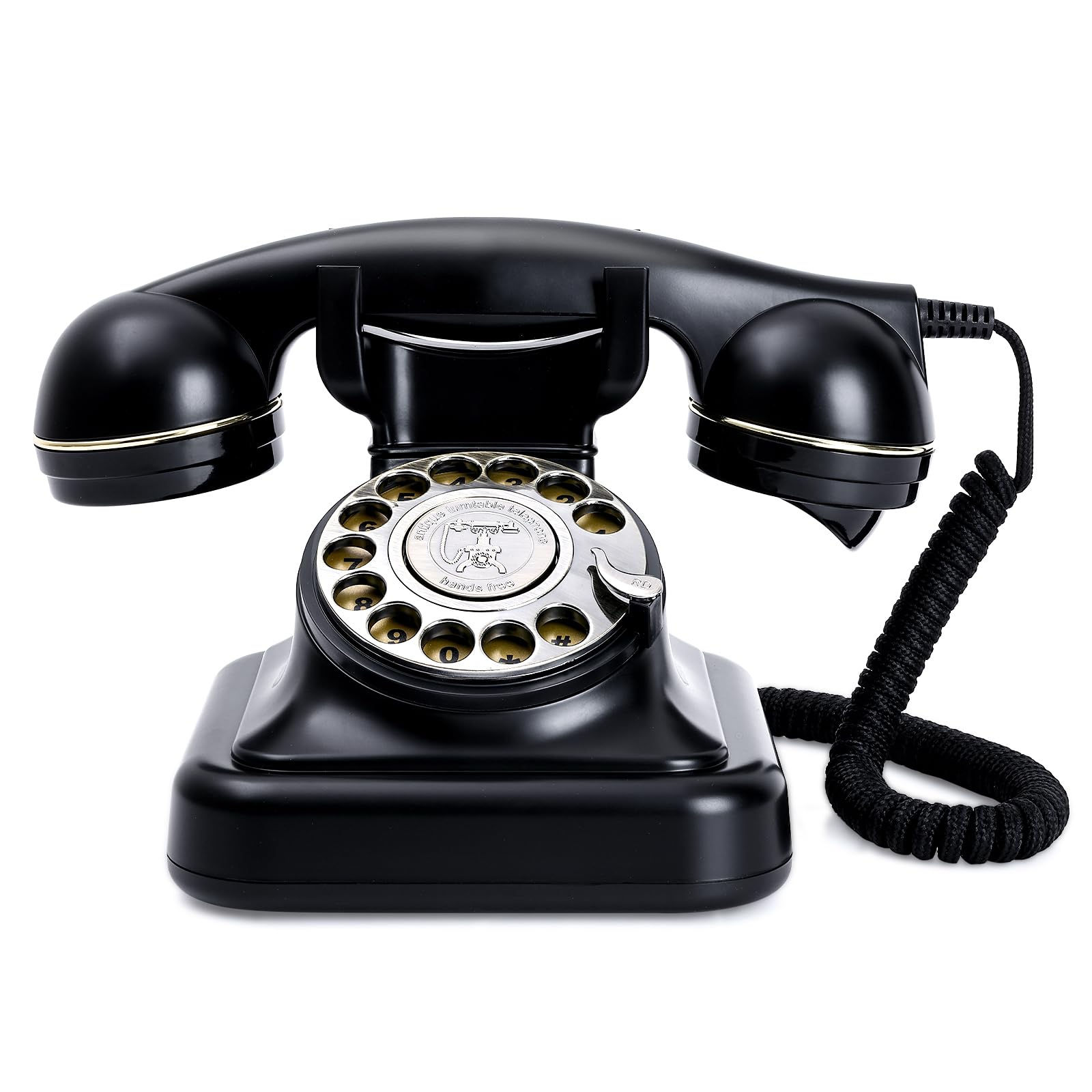 Livre d'or audio de mariage vintage et téléphone à message rotatif