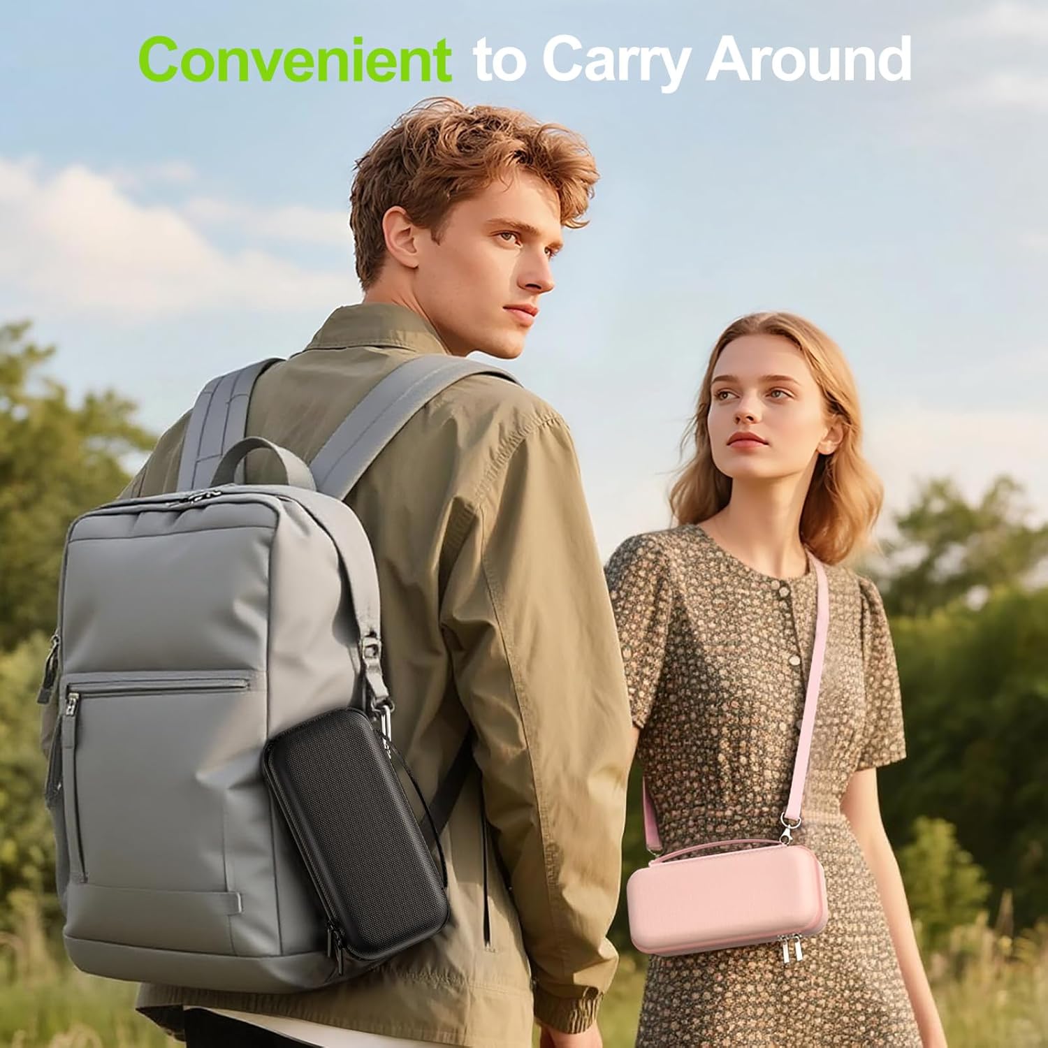 ProCase Hard Travel Case for Bose SoundLink Flex 2nd Gen & 1st Generation Speaker, Portable Protective Storage Carrying Bag for Wireless Speaker and Cable Charger Accessories with Mesh Pocket -Blak - Image 5