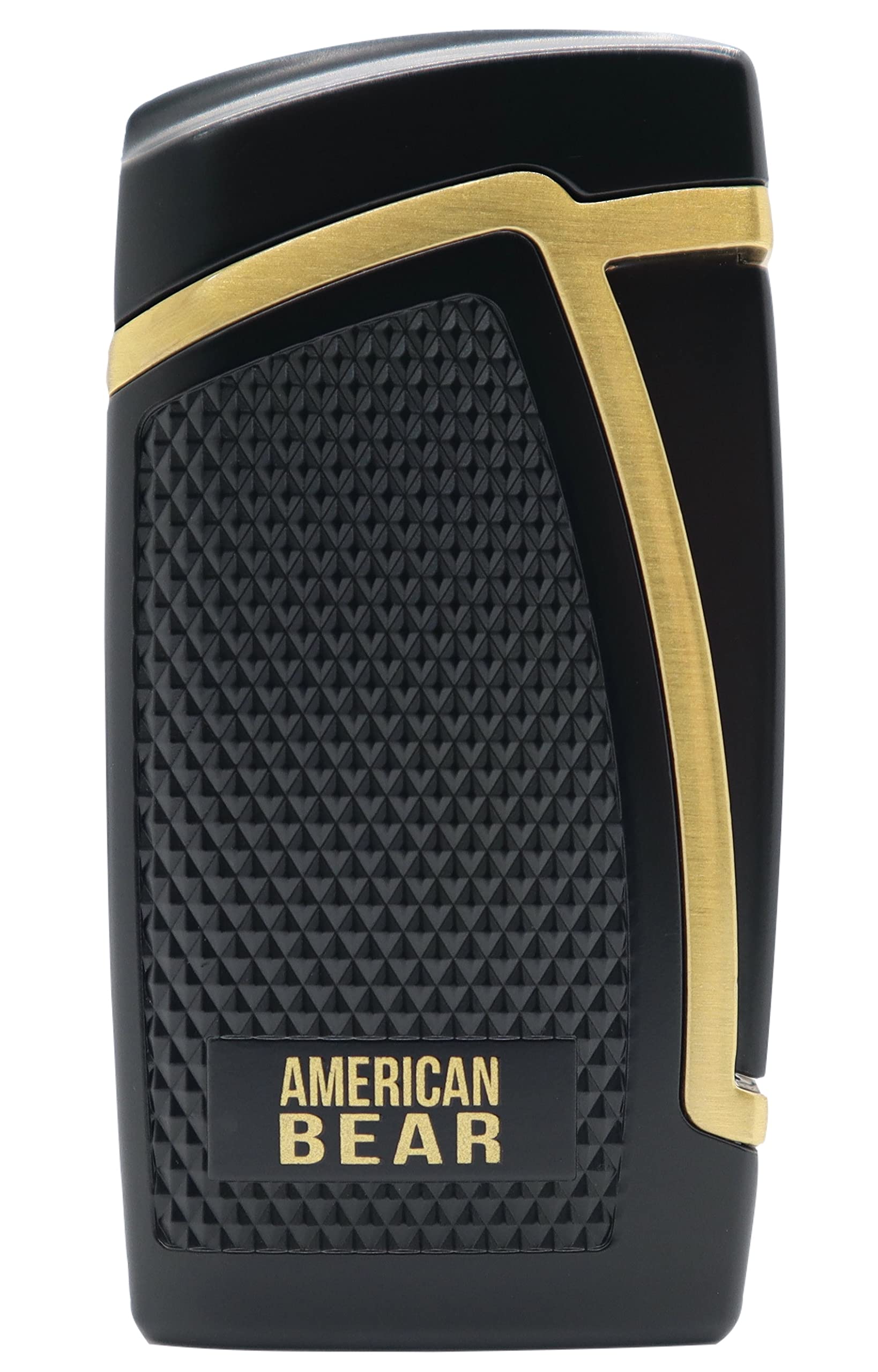 AMERICAN BEAR Double Torch Multi-Use Pocket Lighter. Windproof, Refillable. Great for Candles, Camping and More! (Does NOT Include Butane)