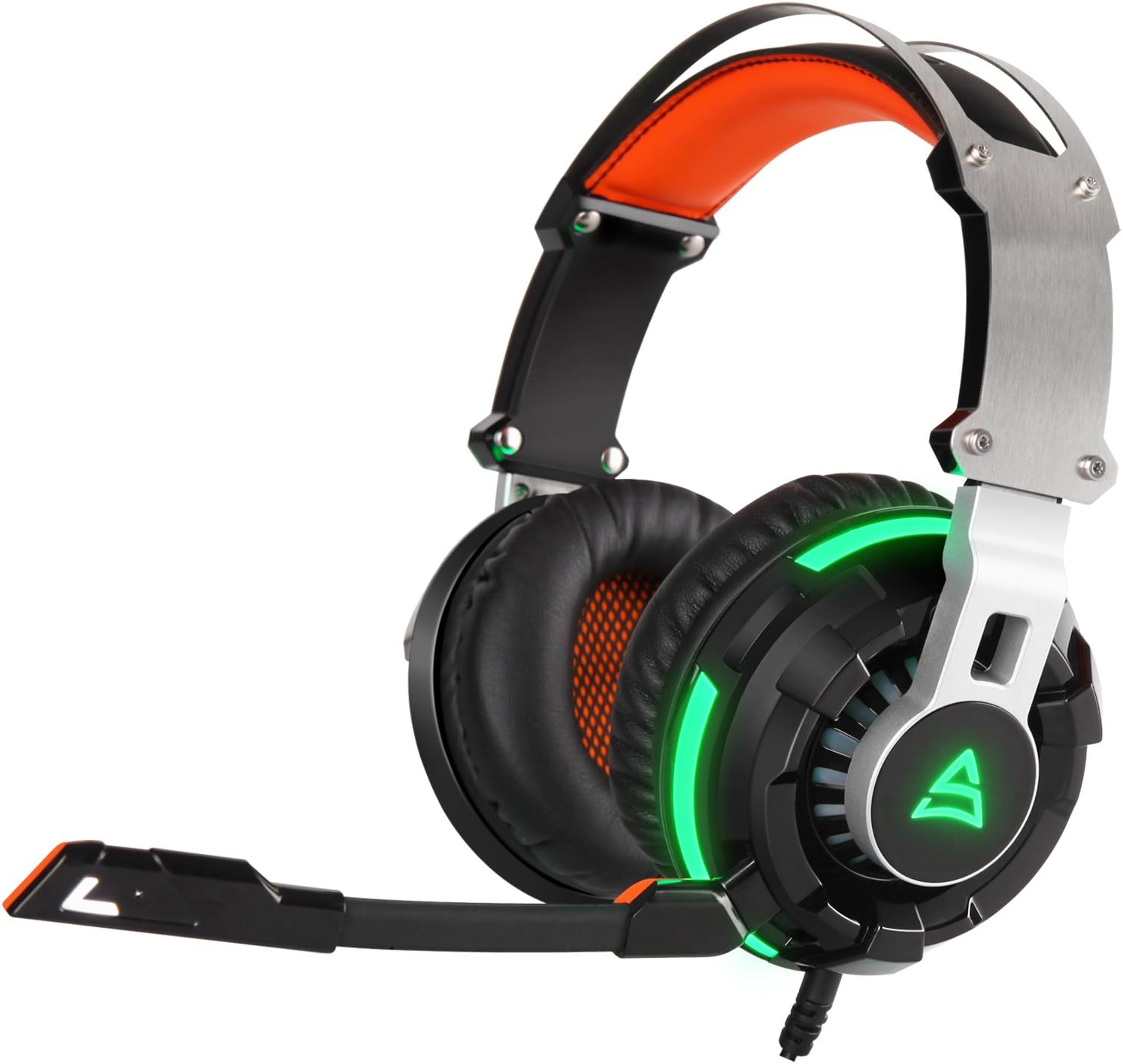 G800 Computer Gaming Headset Headphone USB with Mic LED Volume Control for PC Laptop