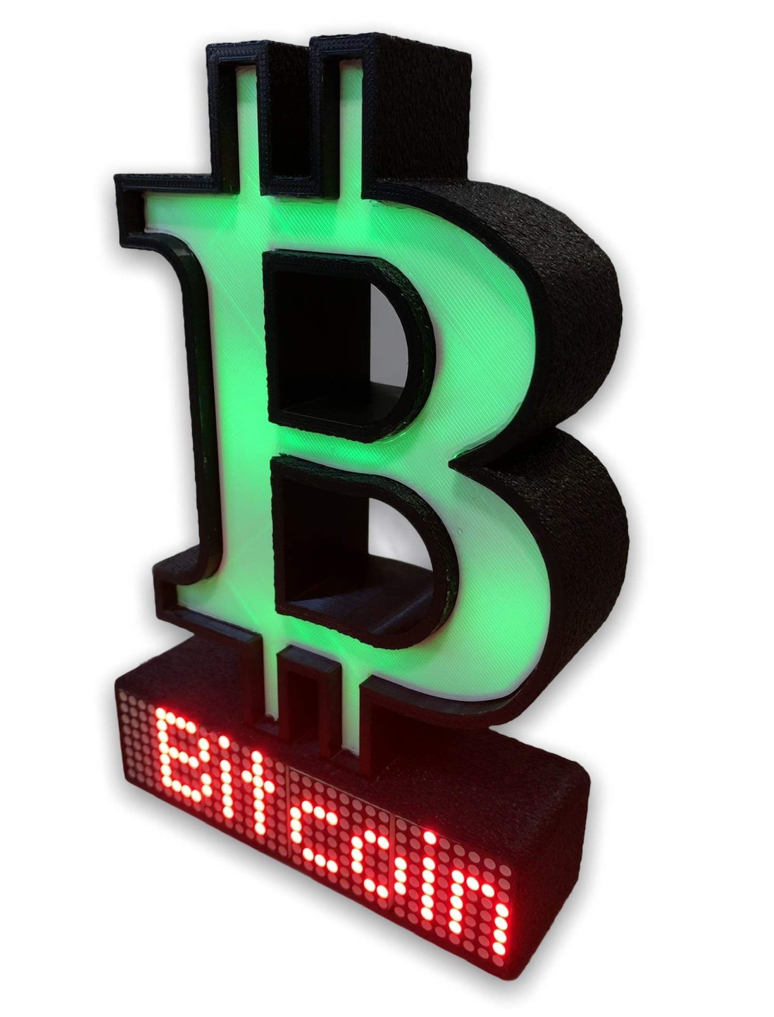 Crypto Coin Display Bitcoin Crypto Display Price Ticker Led Matrix |  Desertcart INDIA