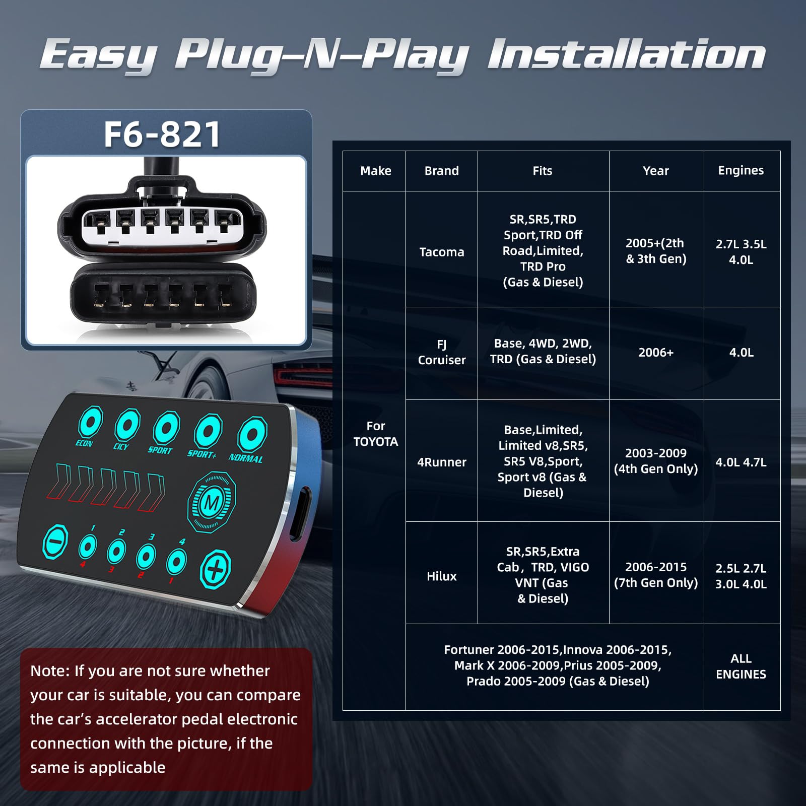 Snapklik.com : Throttle Response Controller 10 Drive Modes