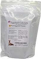 Vista 3 de Polvo puro de cáscara de huevo estadounidense de 12 onzas para perros/gatos, finamente molido, suplemento de calcio
