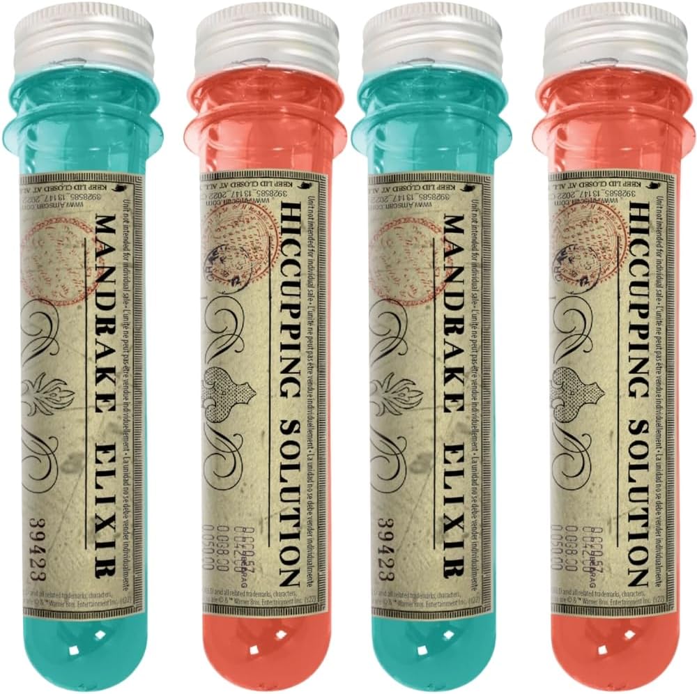 Slimy Ooze - 1" x 5.37" (Pack of 4) - Perfect for Fans & Collectors, Harry Potter Hogwarts United