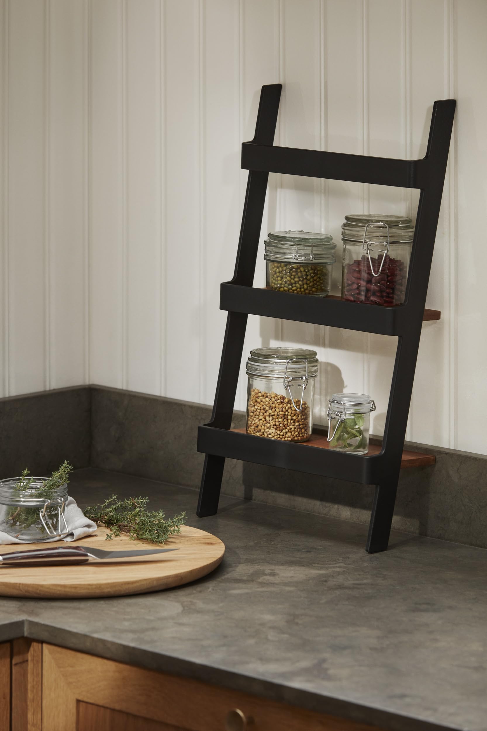 EVA SOLO | Mini scaffale da cucina nordico | Sposta il mini scaffale versatile e pratico dal bagno alla cucina | Design e funzionalità danesi | Nero