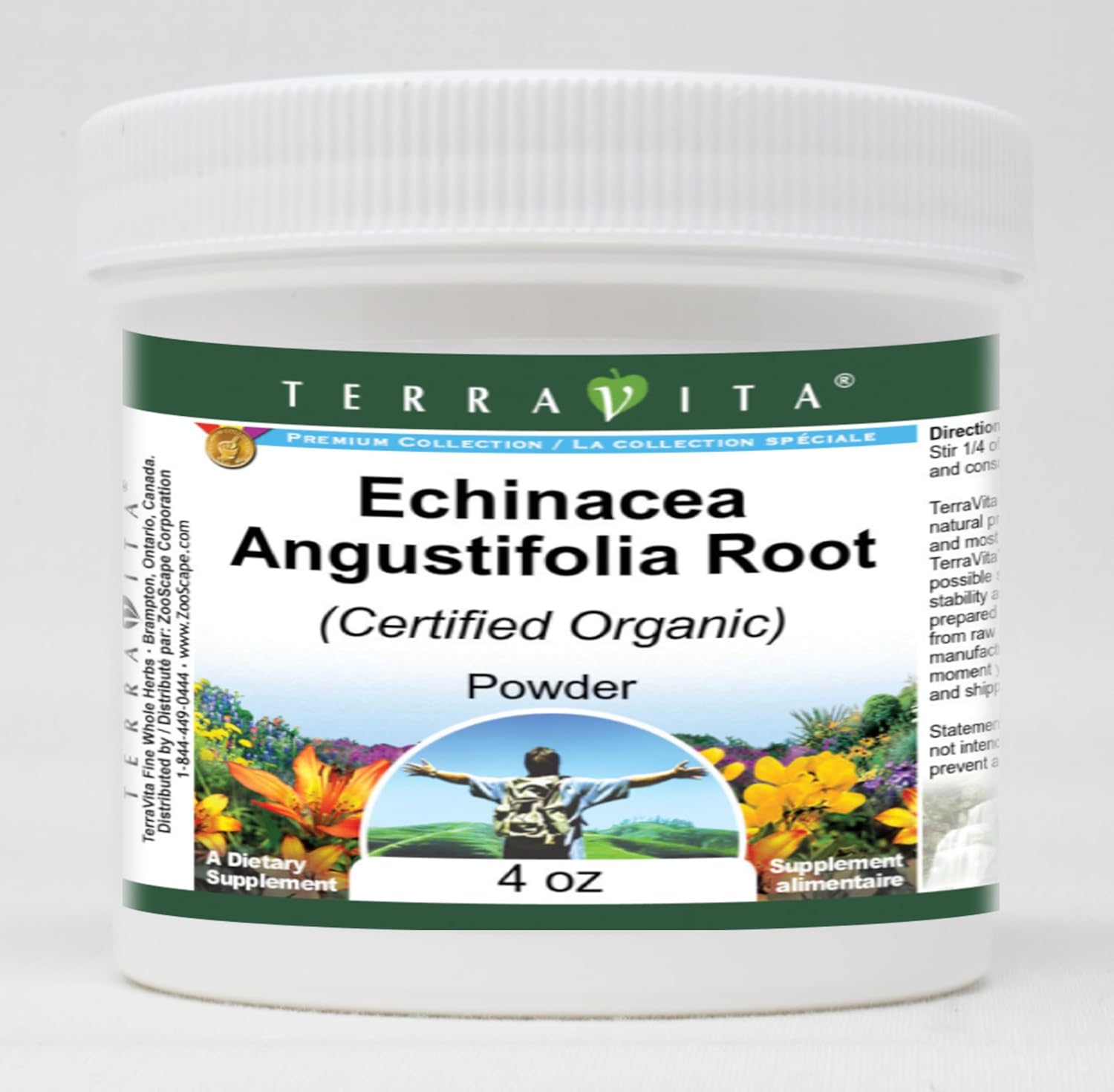 Echinacea Angustifolia Root (Certified Organic) Powder (4 oz, ZIN: 517651) – 2 Pack