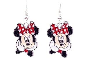 Disney BaubleBar Minnie Mouse Drop Earrings