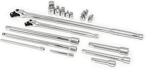 Crescent 16 Piece 1/4", 3/8", 1/2" & 3/4" Socket Accessories Set - CTK16