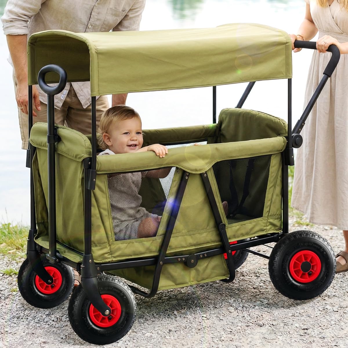 2X Sackkarrenrad 3.00-4 Zoll Ersatzreifen bis 70kg mit Kunststofffelge luftbereift 260 x 85 mm Bollerwagen Rad