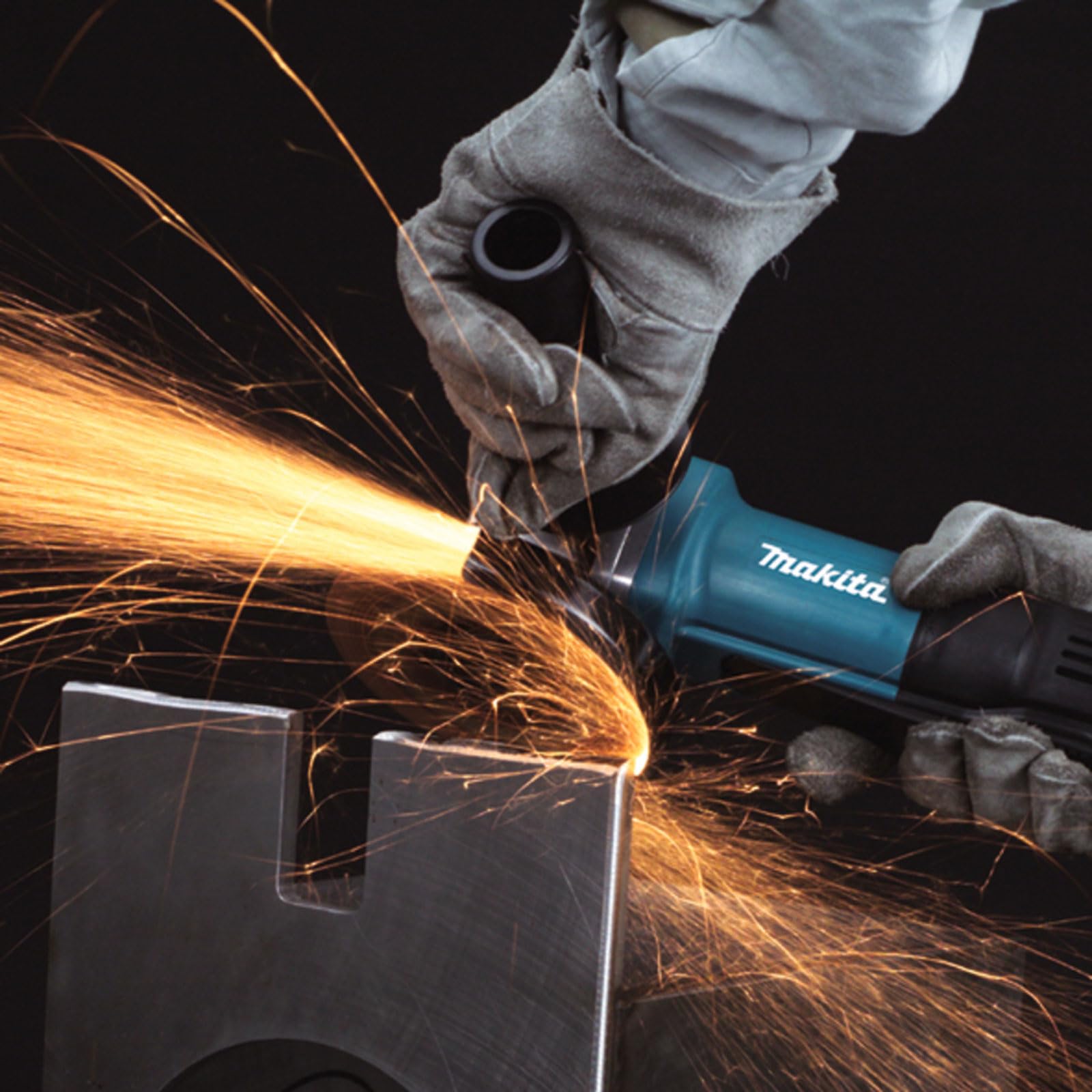 Makita 9558PBGY szlifierka kątowa 125 mm, 840 W z przełącznikiem wiosłowym