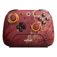 Vista 1 de 8BitDo Ultimate 2 Wireless Controller for Windows PC, Apple, Steam & Android, TMR Joysticks, Hall/Tactile Triggers, Motion Control, RGB Fire Ring