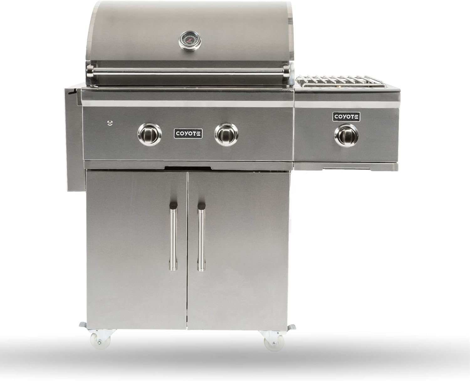 Coyote Freestanding Single Side Burner, Natural Gas - C1CSBNG