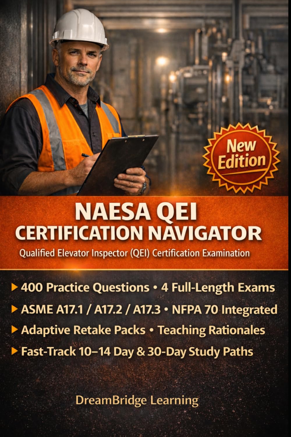 NAESA QEI CERTIFICATION NAVIGATOR: Master the Qualified Elevator Inspector Exam with Code-Grounded Practice Tests, Real Inspection Scenarios, and Decisive Exam Workflows