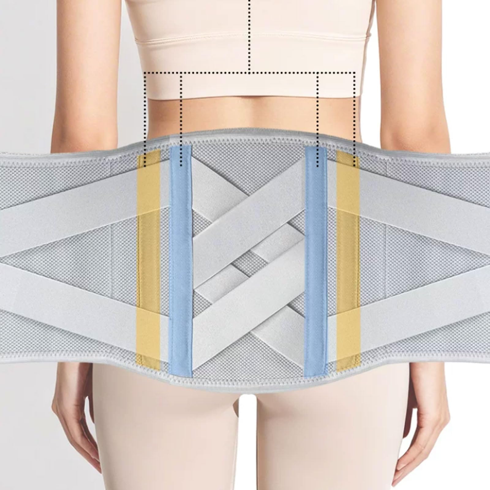 Ceinture de Hanches Sacro-iliaque, orthèse Lombaire pour Le soulagement de la Douleur, Nerf sciatique, Pelvis, Jambe, Sacrum pour Femmes et Hommes