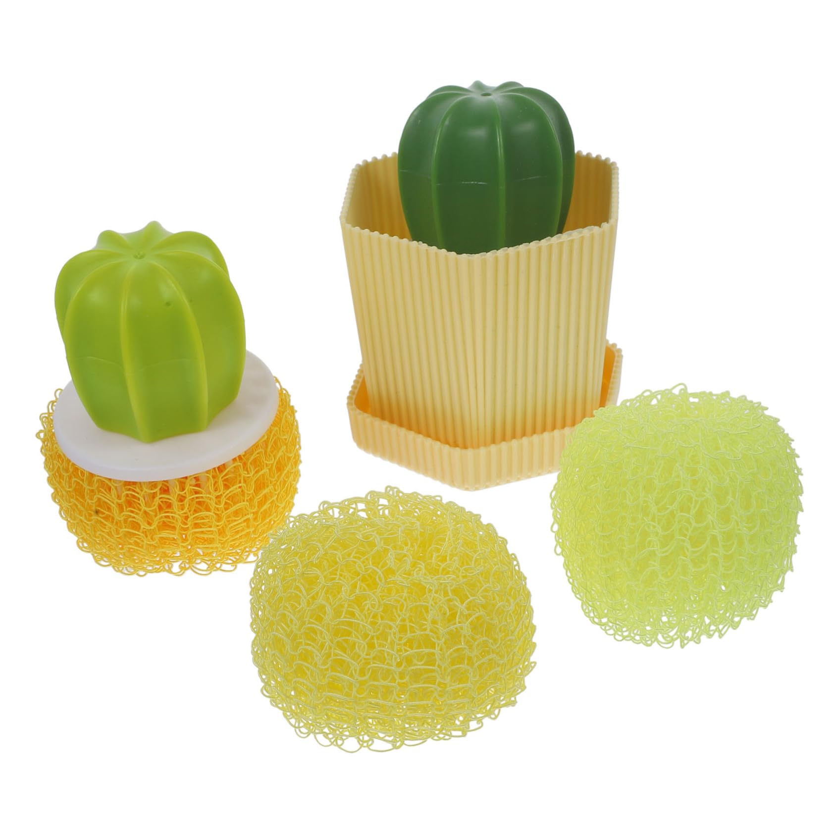 Ciieeo Brush Cleaner Set 2 Electric Brush Cleaners for Bathroom Dishwasher Kitchen Cookware Random