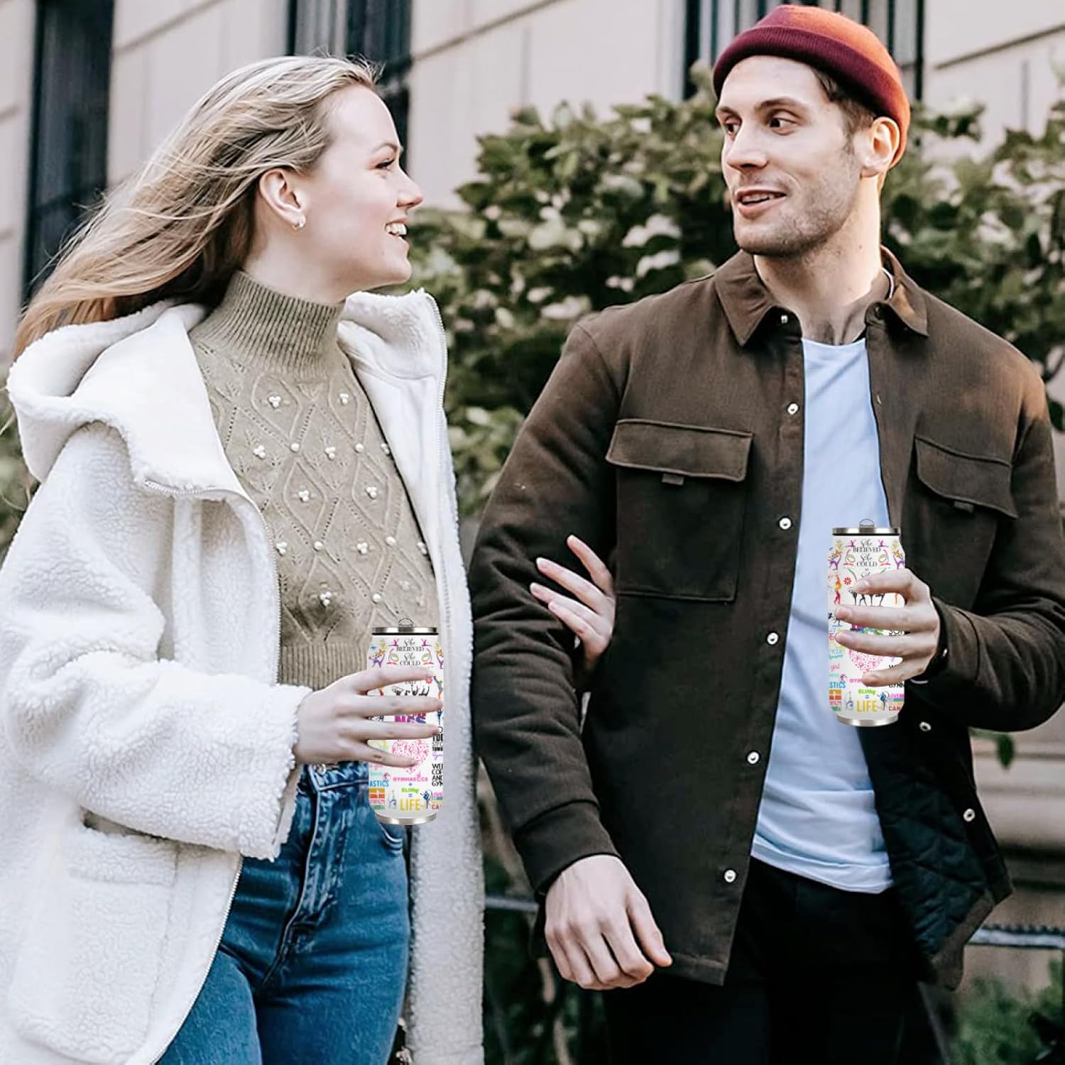 Gymnastics Tumbler Cup With Lid,Gifts For Gymnast Gymnastic Birthday Gift Stainless Steel Vacuum Coffee Mug Cup Gymnastic Gifts For Women Girls 17 Oz - Image 8