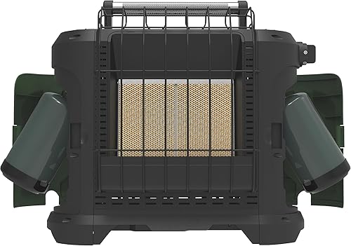 Miniatura 3 de Dyna-Glo Calentador de propano portátil Grab N Go XL de 18K BTU - Verde