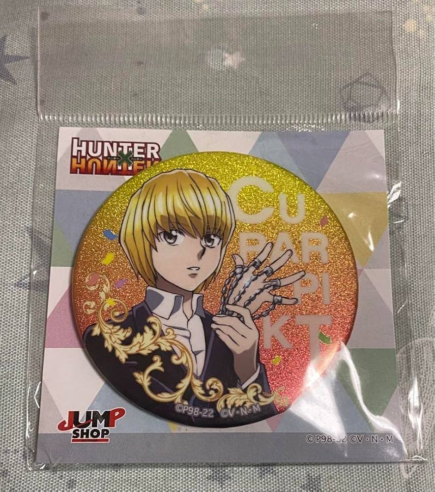 Amazon.co.jp: ハンターハンター ジャンプショップ グリッター缶バッジ