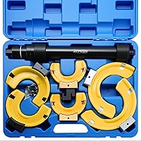 Vista 1 de Kit de compresor de resorte de puntal Macpherson ATPEAM Universal, juego de herramientas intercambiables para horquilla y bobina