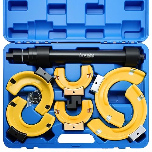 ATPEAM Macpherson Strut Spring Compressor Kit Universal Interchangeable Fork Coil Extractor Tool Set