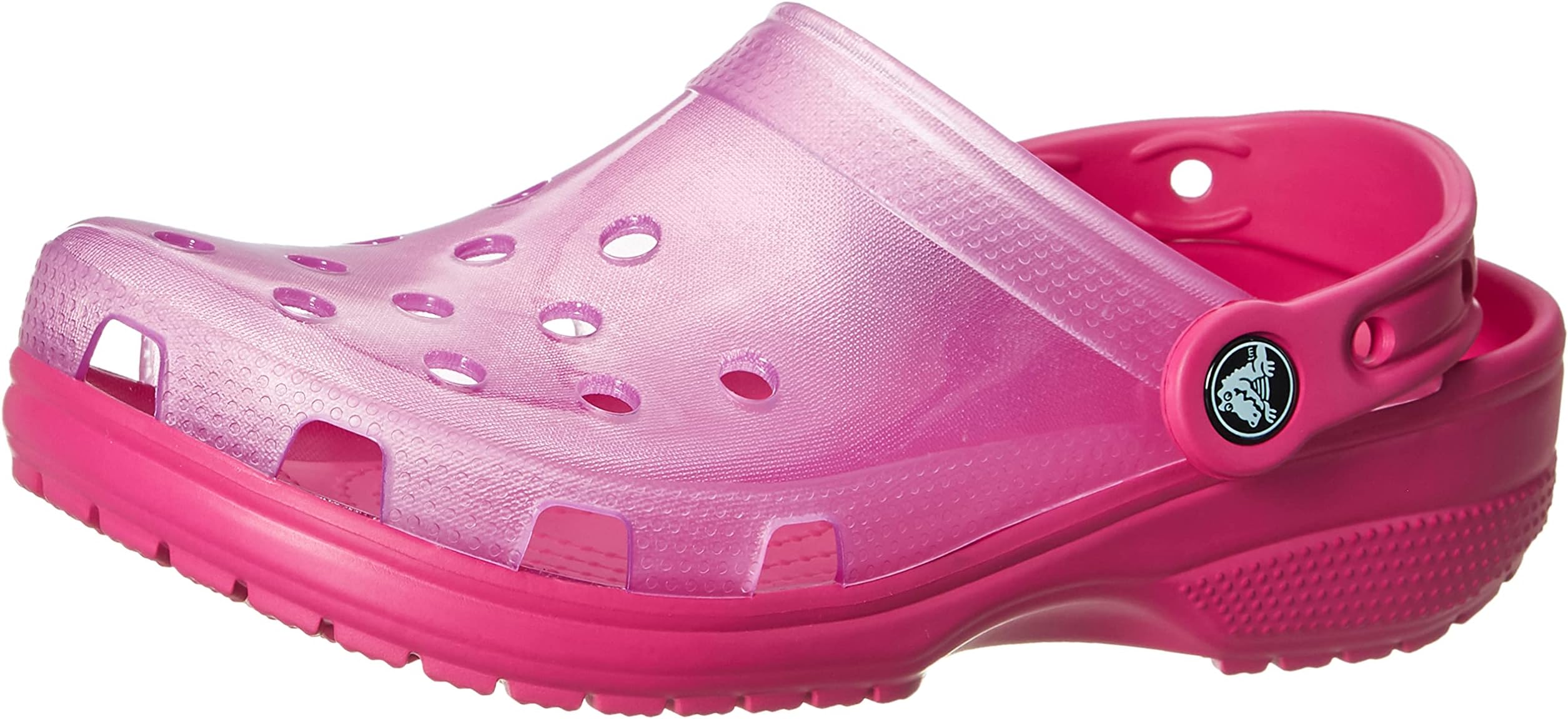 Crocs Unisex Adult Classic Candy Pink Clog (206908-6X0)