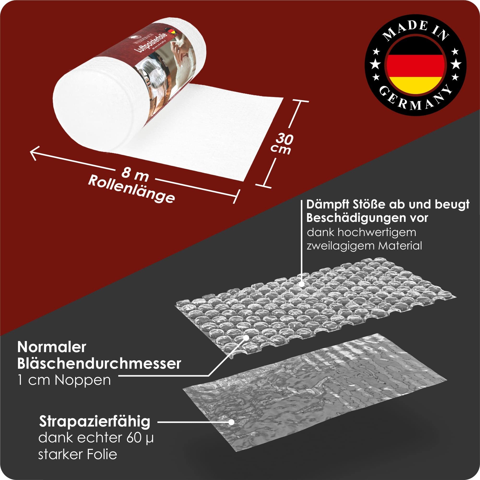 WEIDEBACH® 2-ply bubble wrap - Image 4