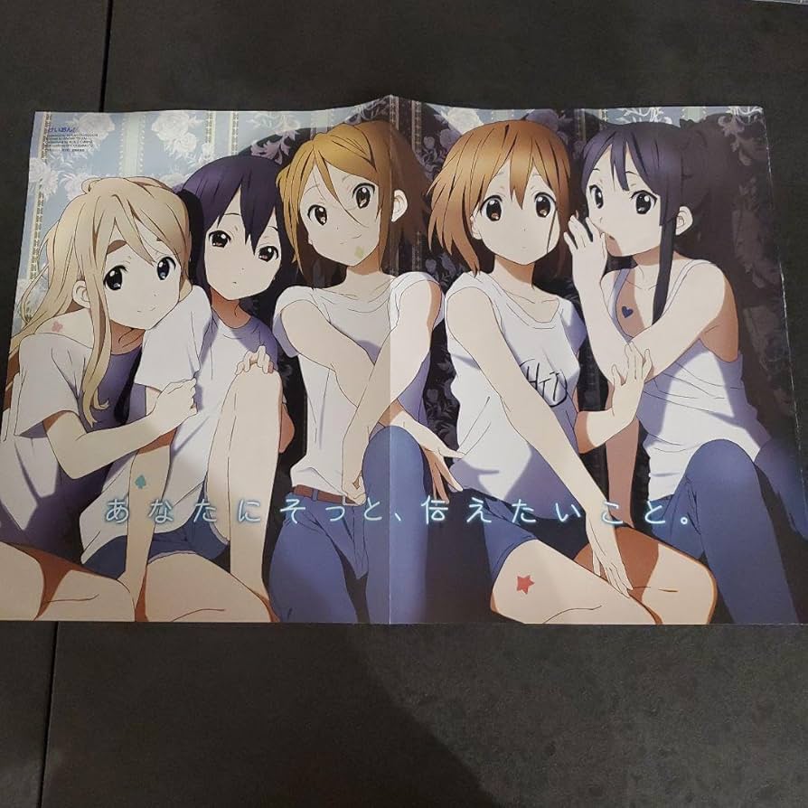 Amazon.co.jp: けいおん ポスター 平沢唯 秋山澪 田井中律 琴吹