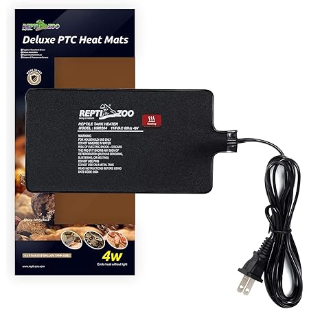 Amazon Repti Zoo 10x18cm マルチパネルヒーター レプタイルヒート 自己温度制御式 パネルヒーター 爬虫類 両生類 小動物用 4w 加熱マット 1 5 ガロン ケージ 対応 Repti Zoo 保温球 ヒーターマット 通販
