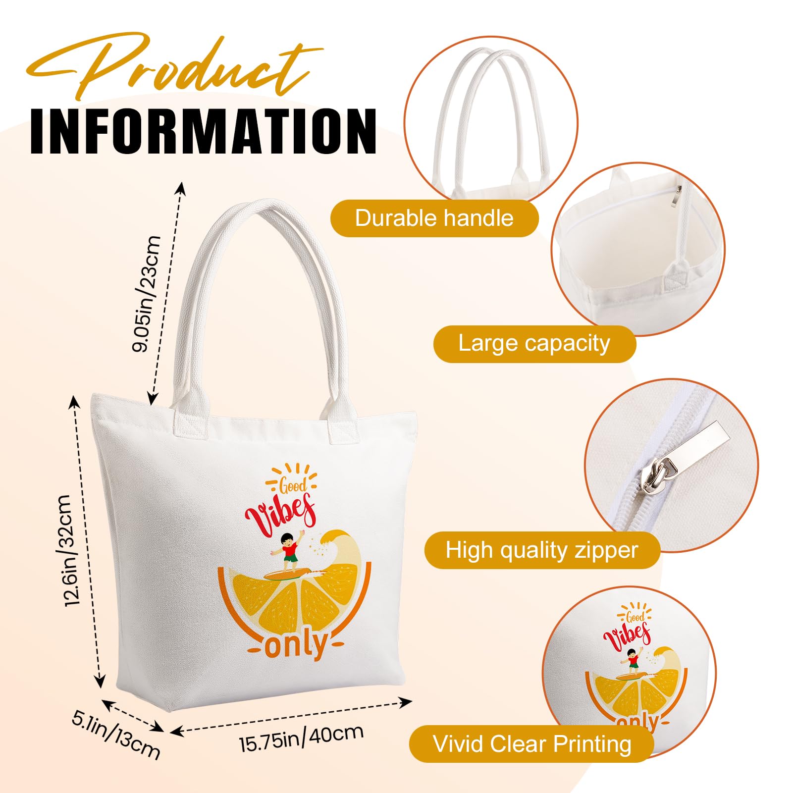 Sacs fourre-tout personnalisés avec image et texte, sacs réutilisables personnalisés pour le shopping, la publicité, la promotion, le cadeau, l'activité