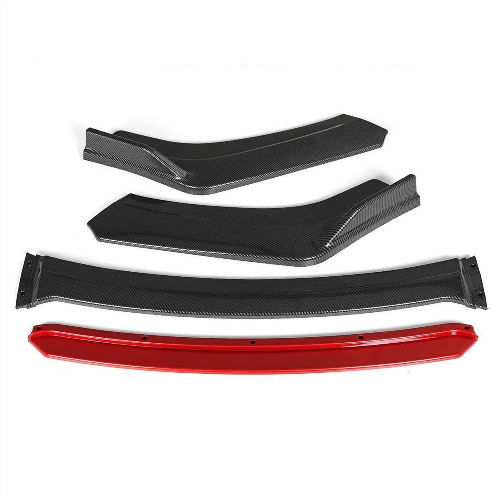 Buy Car Front Spoilers Car Front Bumper Splitter Lip Diffuser Spoiler