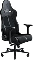 Razer Enki Gaming Chair: All-Day Comfort, Built-in Lumbar Arch, 152° Recline, Eco Synthetic Leather - Black