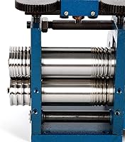 Vista 4 de CHENGYAN【Upgrade version】Manual Rolling Mill Machine - 3"（75mm）Roller Manual Combination Rolling Mill Machine Jewelry Press Tabletting Tool Jewelry