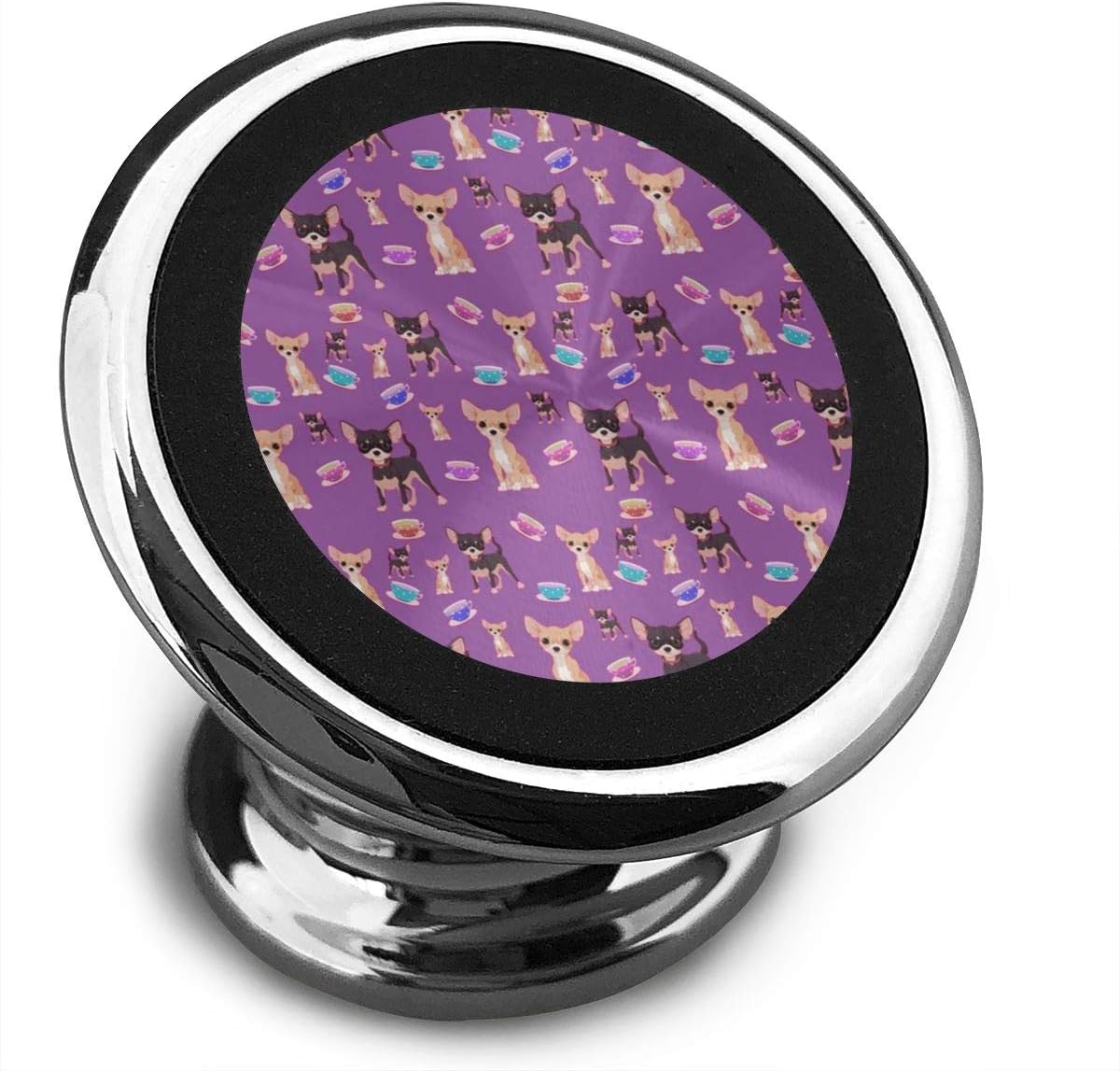 Cute Teacup Chihuahuas Adjustable Car Air Vent Mount Cradle