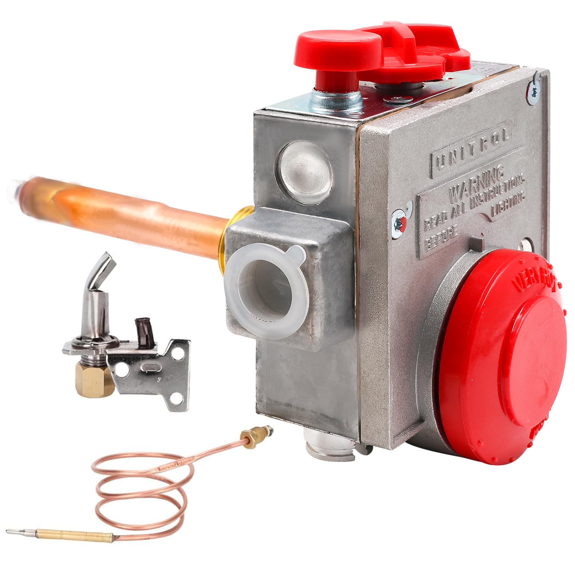 110-326 Gas Water Heater Control Valve w/Copper Probe Thermostat