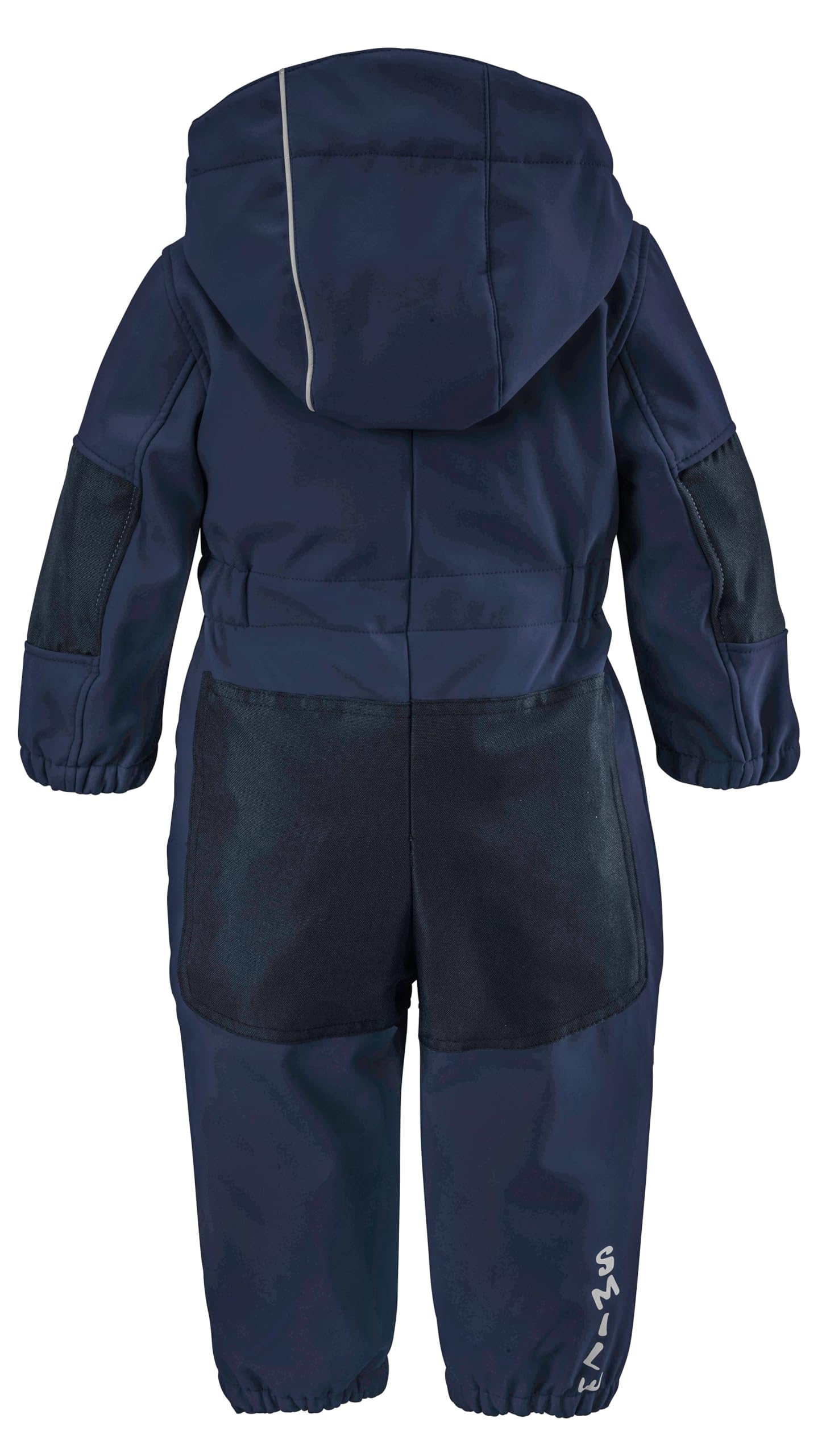 first instinct by killtec Dzieci Kombinezon softshell z kapturem FIOW 35 MNS ONPC, dunkelblau, 98/104, 38900-000