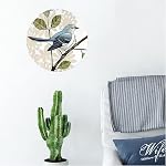 Frcctre 6 Pack 12 Inch Round Canvas Panels, Pre Stretched Blank Painting Canvas Boards, Circle White Art Canvas Panels for Oil, Acrylic, Gouache, Crafts