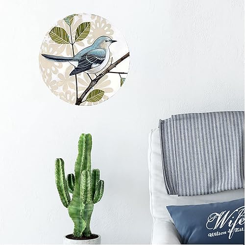 Miniatura 8 de Frcctre Paquete de 6 paneles de lienzo redondos de 12 pulgadas, tableros de lienzo de pintura en blanco preestirados, paneles de lienzo de arte