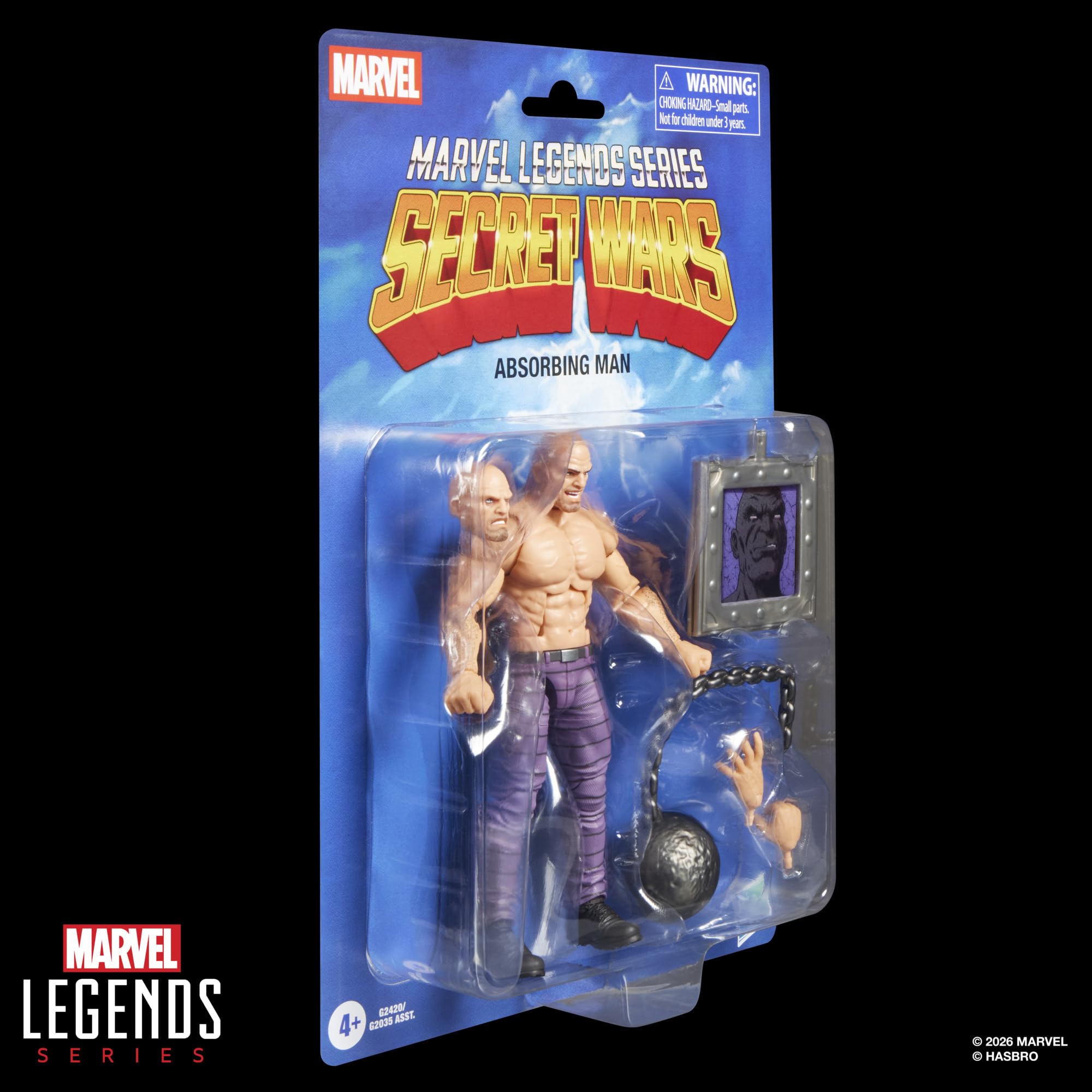 Hasbro Marvel Legends Series, Guerre segrete, action figure rétro collezionabile di Magik da 15 cm con scudo lenticolare, X-Men e Nuovi Mutanti