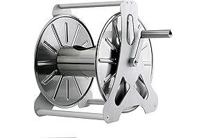 Heavy Duty Wall Mount Stainless Steel Hose Reel for Outdoor