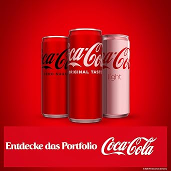 Coca-Cola Soft Drink Can 330 ml (Pack of 24)