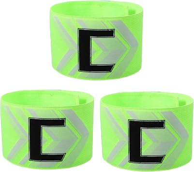Soccer Captain, Soccer Captain Armbands Elastic Adjustable Leader Armband Team Sport Protective