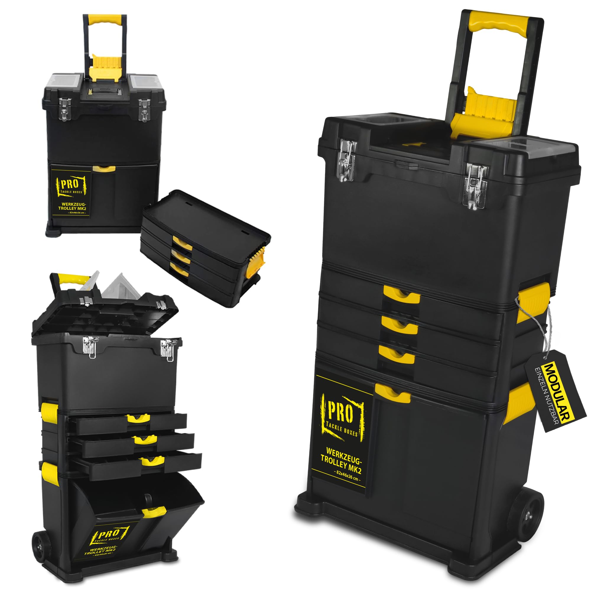 Werkzeugtrolley MK1 Modul Werkzeugkoffer mit Rollen