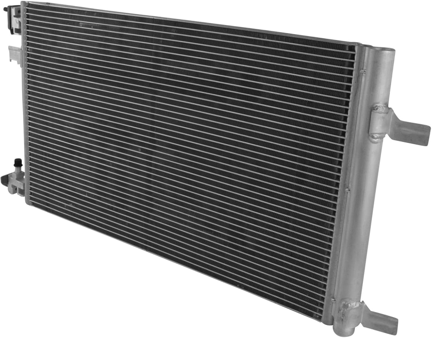 A/C Condenser and Receiver Drier Assembly Compatible with 10-16 Buick LaCrosse 11-13 Regal L4 2.4L 14-17 Regal 12-17 Verano 16-18 Cascada 13-19 Cadillac XTS 11-16 Chevrolet Cruze 14-20 Impala