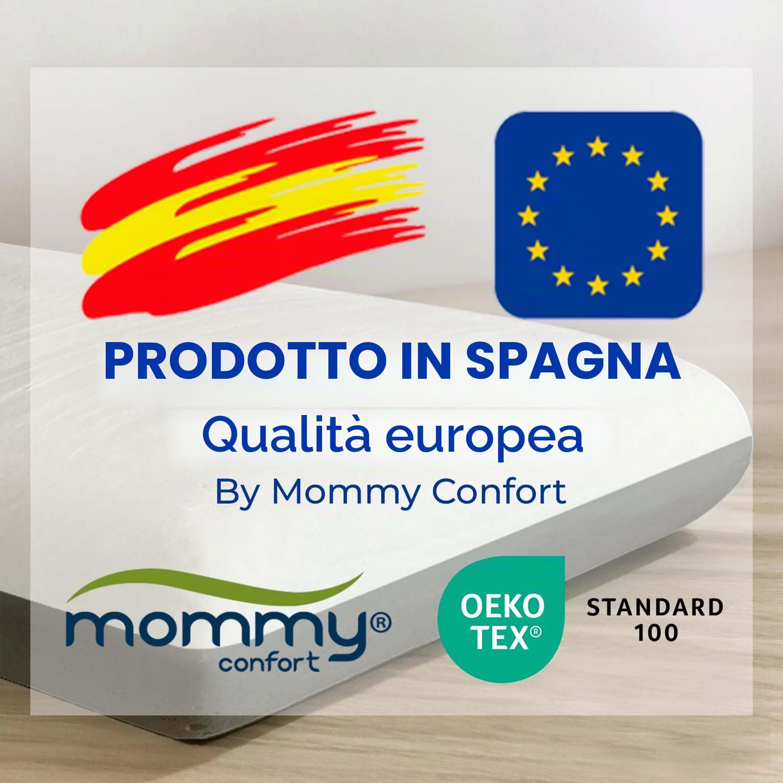 Cuscino Memory Foam 60X40 Premium Doppia Densità Lato Bianco Morbido Lato Grigio Medio Fodera In Bambù Lavabile Con Cerniera Copertura Interna Prodotto In Europa Certificato