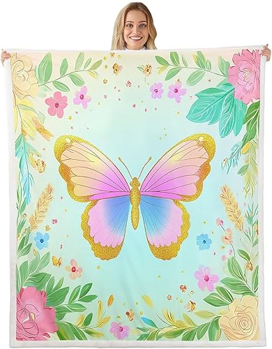 Miniatura 8 de Manfei Manta de París con diseño de torre Eiffel y mariposa para sofá, manta de cama de mármol abstracto para niños y niñas, decoración de